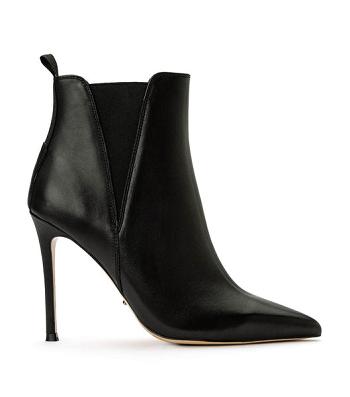 Tony Bianco Laken Black Como 10.3cm Støvler med Hæl Sort | LDKSX71107