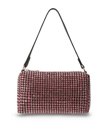 Tony Bianco Moma Pink Crystal Mini Handbags Accessories Lyserød | DDKVO49132