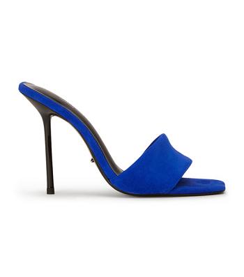 Tony Bianco Natalie Azure Ruskind 10.5cm Stilethæle Blå | DKXMI51869