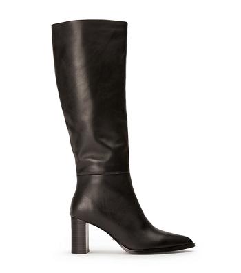 Tony Bianco Peppe Black Como 7.5cm Mid Calf Støvler Sort | DKXBR61354