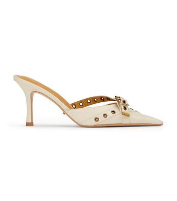 Tony Bianco Savoir Bone Venice 8cm Event hæle Beige | DKNZX95221