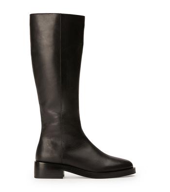 Tony Bianco Torres Black Como 4cm Mid Calf Støvler Sort | UDKND13397