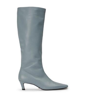 Tony Bianco Vixon Steel Nappa 5cm Mid Calf Støvler Grå | DDKVO97704