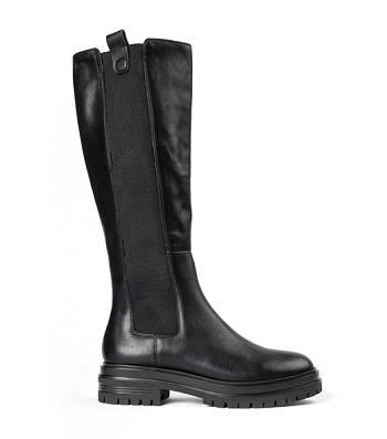 Tony Bianco Winx Black Venice 4.5cm Støvler med Hæl Sort | TDKPQ14610